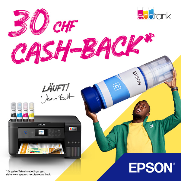 Epson EcoTank Drucker Cashback